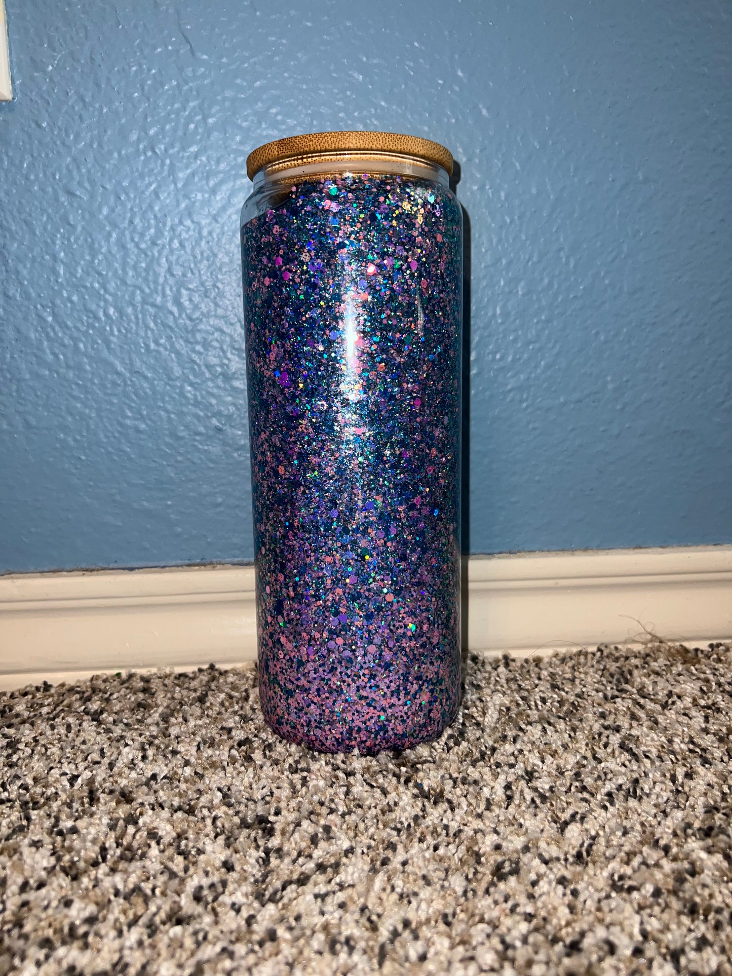 Pre-made 20 oz. Snow Globe Cup