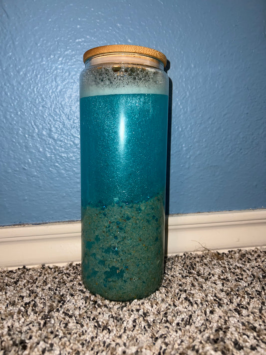 Pre-made 20 oz. Snow Globe Cup