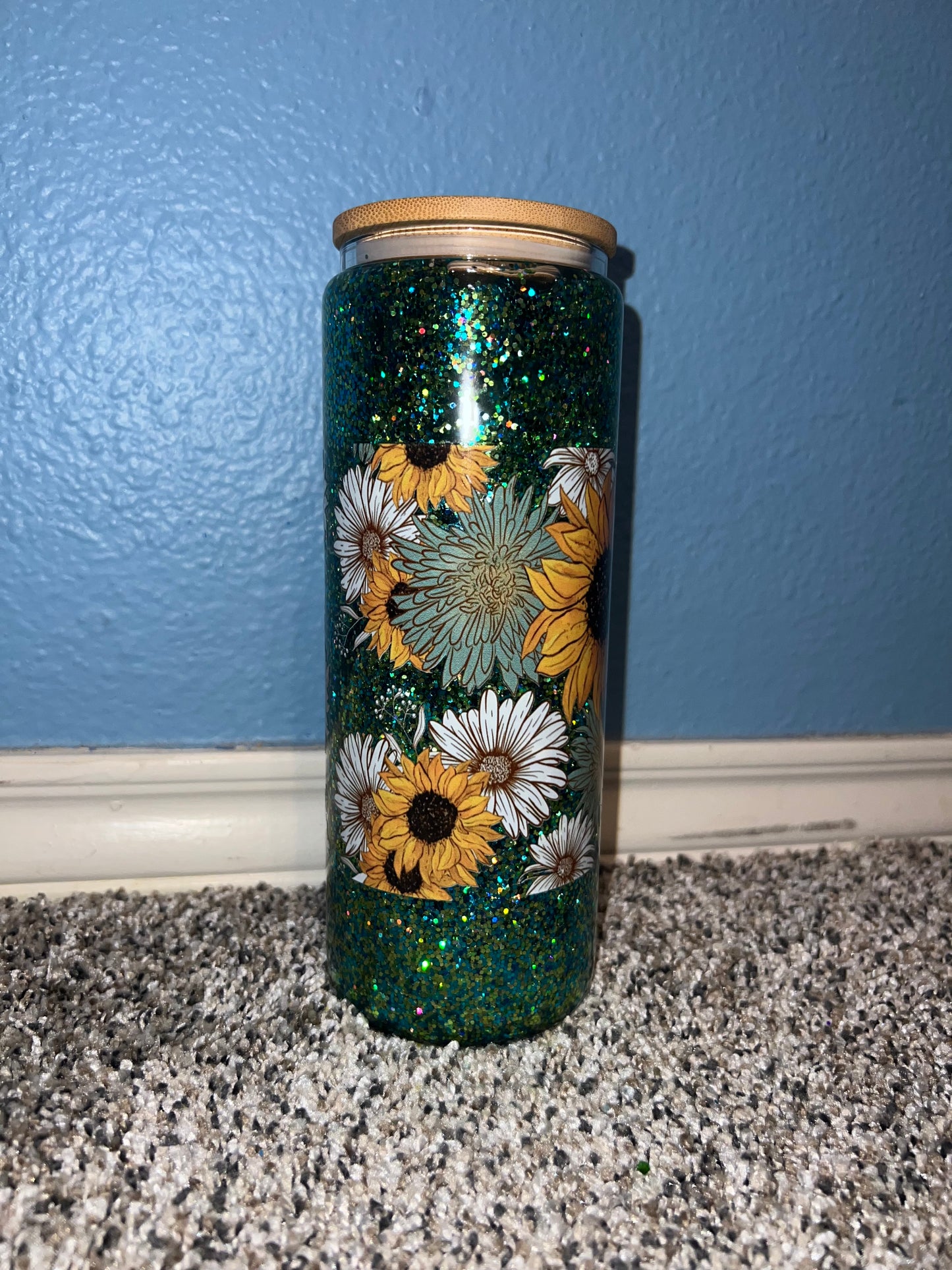 Pre-made 20 oz. Snow Globe Cup