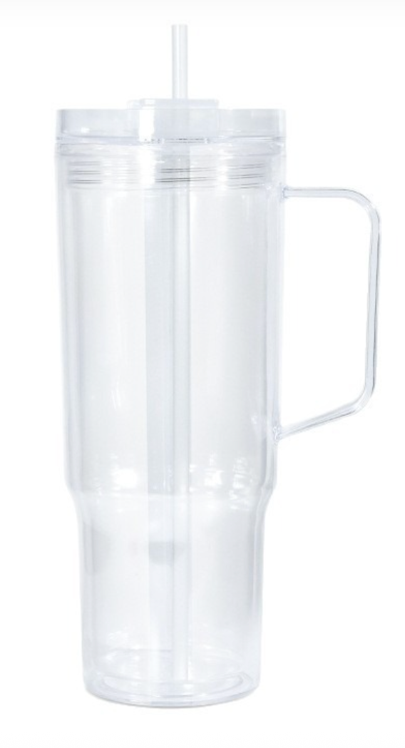 40 oz. Acrylic Snow Globe cup